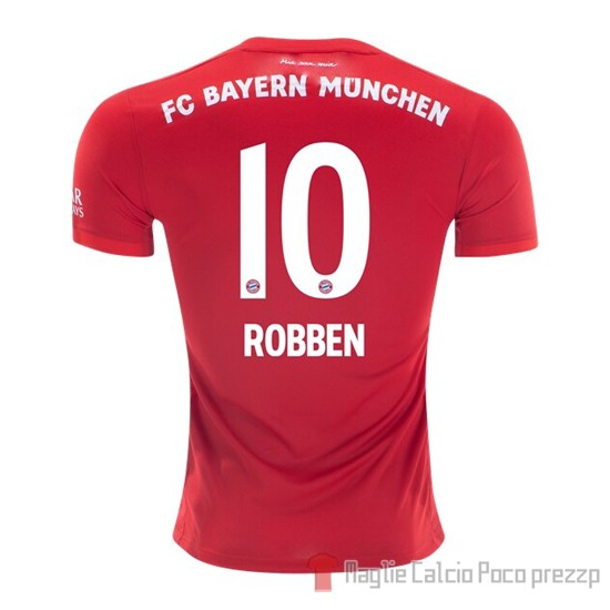 Maglia Bayern Munich Giocatore Robben Home 2019/2020 - Clicca l'immagine per chiudere